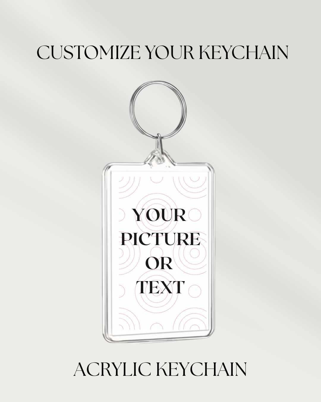 Custom Photo Keychains