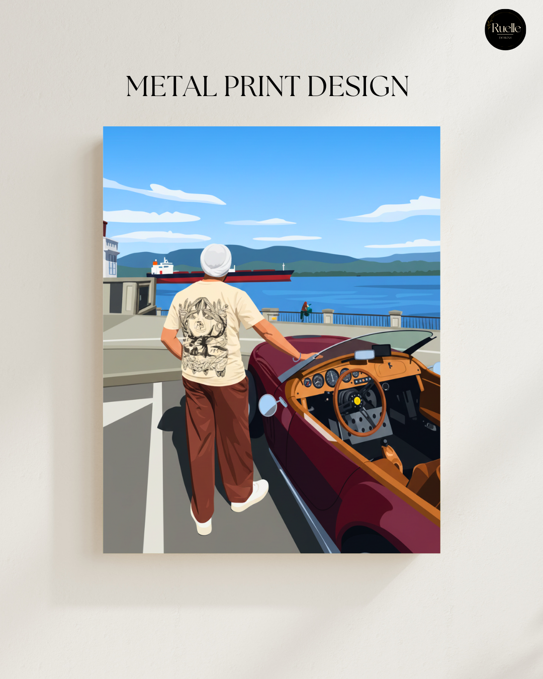 Custom Shiny Metal Photo Prints