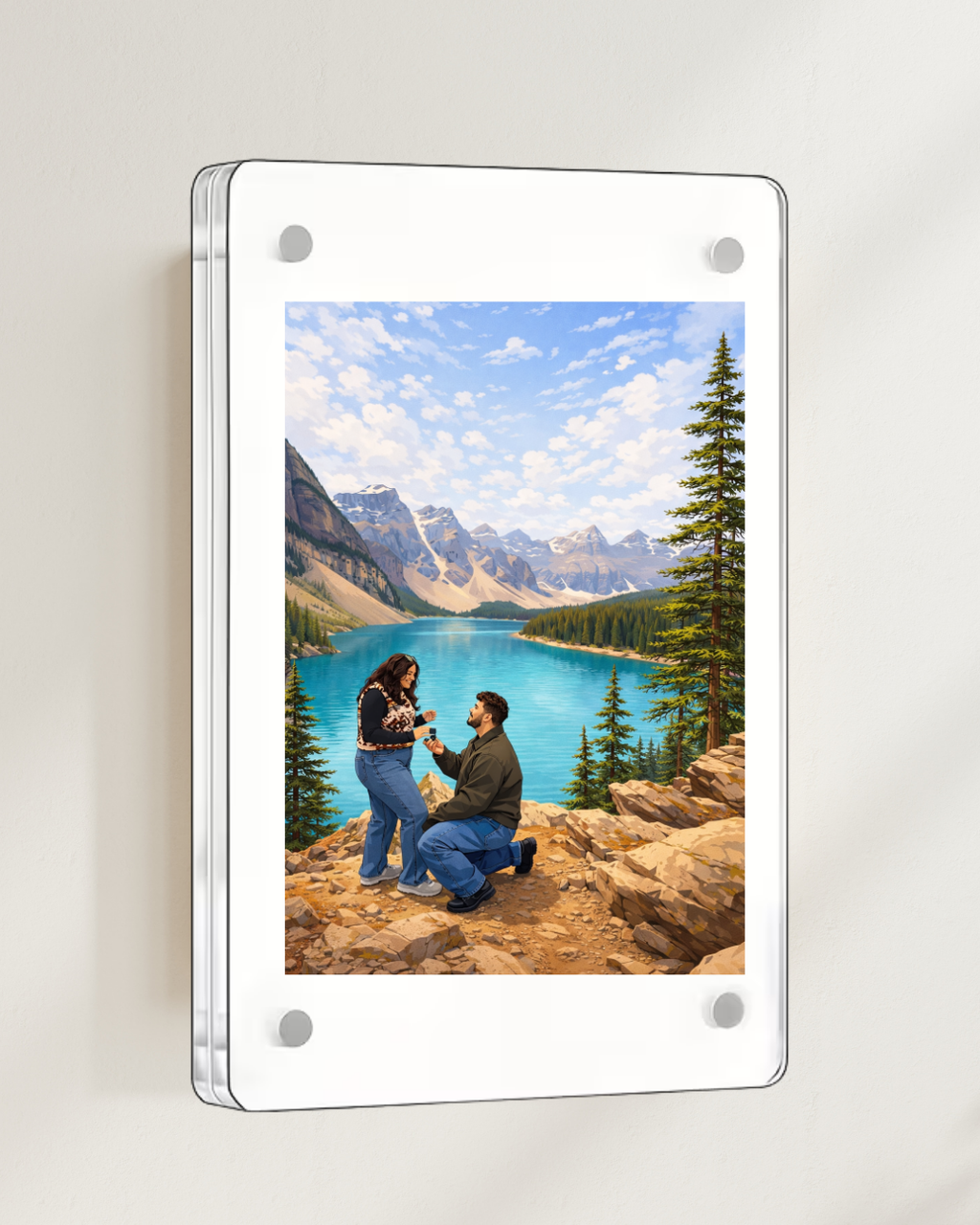 Custom Fridge Photo Magnets