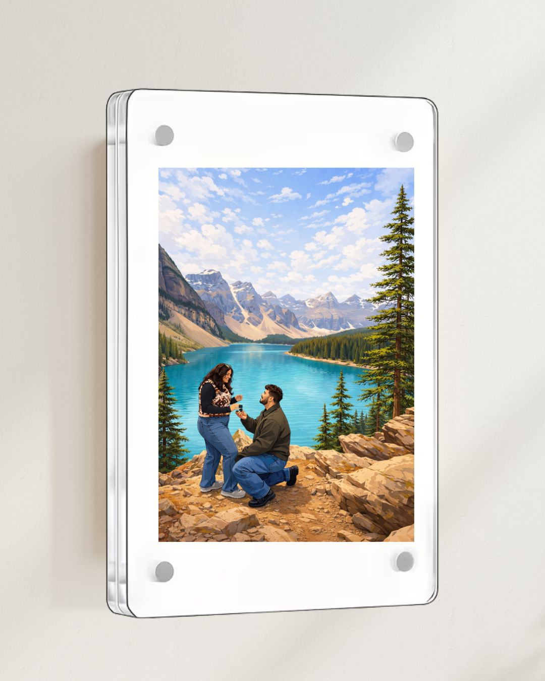 Custom Fridge Photo Magnets