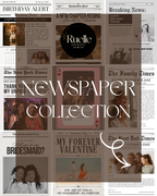 Custom Newspaper Photo Print